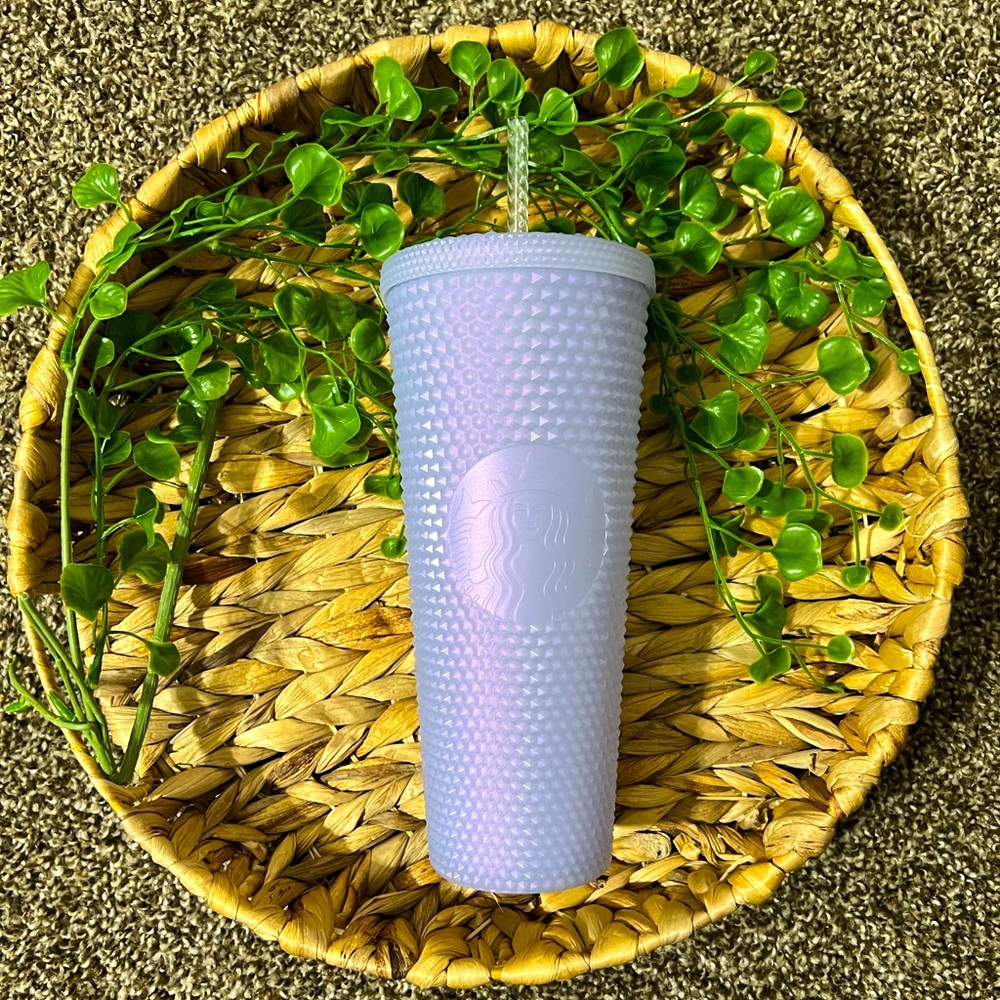 Starbucks Lilac Studded Jeweled Tumbler 💜